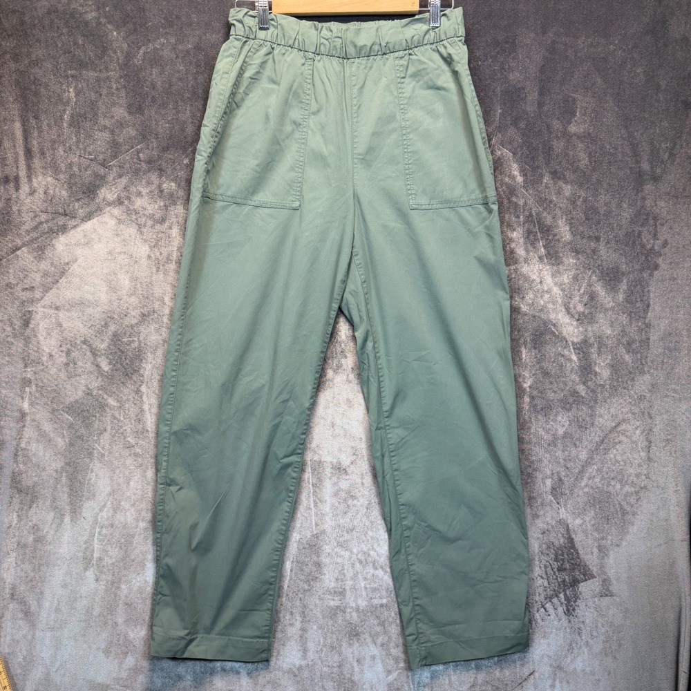 Gap Tapered Pants Womens Green Relaxed S Tall Utility Hiking Gorpcore Casual